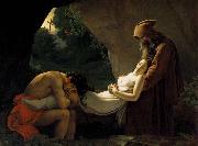 Girodet-Trioson, Anne-Louis The Entombment of Atala oil on canvas